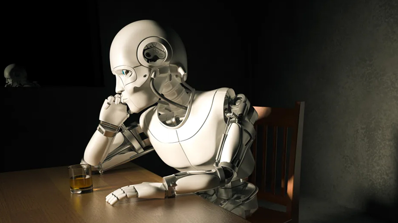 Çin rəsmisi robotların gələcəyi ilə bağlı açıqlama verib