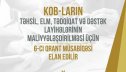 KOB-ların layihələrinin maliyyələşdirilməsi üçün müsabiqə elan edilib