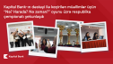 Kapital Bank-ın dəstəyi ilə keçirilən müəllimlər üçün “Nə? Harada? Nə zaman?” oyunu üzrə respublika çempionatı yekunlaşdı®