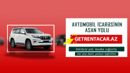 Azərbaycanda turistlər üçün sərfəli avtomobil kirayəsi: “Get Rent a Car”