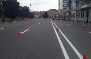 Bakının mərkəzi küçələrindən birində hərəkət məhdudlaşdırılacaq