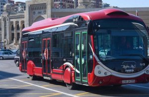 Bakıda bu avtobusların hərəkət sxemi müvəqqəti dəyişdirilir