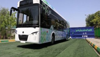 İranın istehsal etdiyi ilk elektrobus istifadəyə verilib