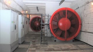 Bakı metrosunda on yeni güclü ventilyator istifadəyə verilib - FOTO