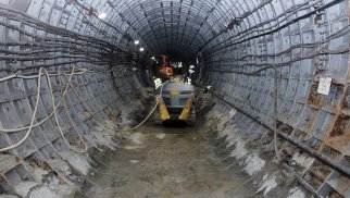Metronun tunel yollarına dəmir-beton bloklar düzüləcək - FOTO