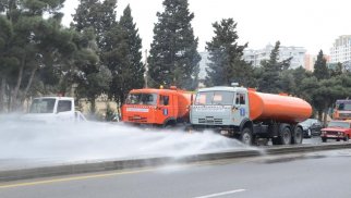 Sabah Bakıda geniş dezinfeksiya işləri aparılacaq