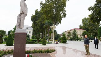 Prezident İlham Əliyev Bərdə Peşə Liseyinin açılışını etdi