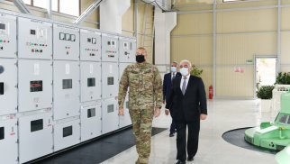 Prezident “Suqovuşan” Kiçik Su Elektrik stansiyalarının açılışında - FOTO