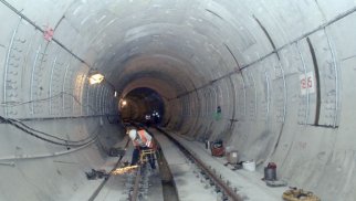 Bakı metrosunun iki yeni stansiyasında tikinti işləri gedir (FOTO)