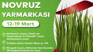 “Kənddən Şəhərə” yarmarkaları 12-19 mart tarixlərində fasiləsiz fəaliyyət göstərəcək