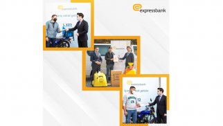 “Expressbank” Vətən Müharibəsi iştirakçısına dəstək oldu! (R)