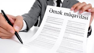 Azərbaycanda əmək müqavilələrinin sayı 1,7 milyona çatıb