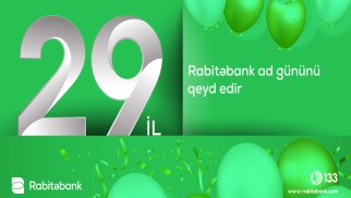 “Rabitəbank” 29-cu ilini qeyd edir (R)