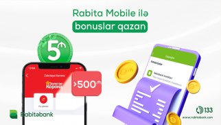 “Rabita Mobile” ilə ödəniş bonuslar qazandırır! (R)