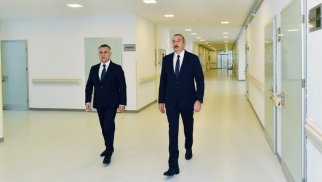 Prezident Vərəm Xəstəlikləri Sanatoriyasının açılışında iştirak etdi - FOTOLAR