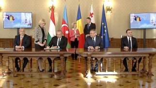 Azərbaycan, Gürcüstan, Rumıniya və Macarıstan arasında saziş imzalandı