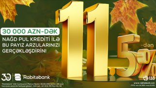 Rabitəbank nağd pul krediti üzrə faizləri endirdi!