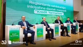 Rabitəbankın dəstəyi ilə regionlarda sahibkarlığın inkişafına dəstək məqsədli kredit yarmarkası keçirilib