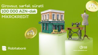 Biznesinizi Rabitəbankın mikrokreditləri ilə böyüdün!