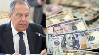 Lavrov: “Dollar siyasi problemlərin həlli üçün Qərbin silahına çevrilib”