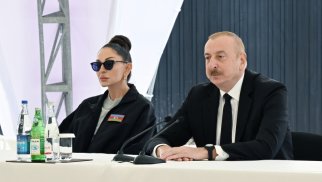 Prezident və birinci xanım Zəngilan məscidinin açılışında iştirak etdi (FOTO/YENİLƏNİB)