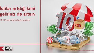 Gəlirlərinizi Kapital Bank-ın yüksək faizli depozitləri ilə artırın  ®