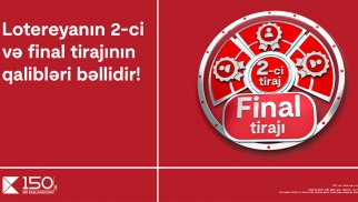 Kapital Bank-ın nağd kredit lotereyasının final tirajının qalibləri bəlli oldu ®