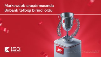 Kapital Bank “Markswebb”in Azərbaycanın 2024-cü il üzrə mobil bankçılıq sıralamasında 1-ci yerdədir®