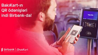 Birbank-dan daha bir yenilik: metro və avtobuslarda rahat ödəmə imkanı®