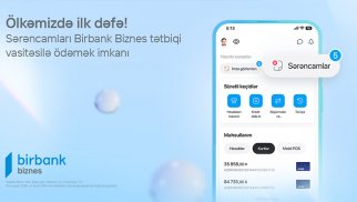 Birbank Biznes-lə sərəncam ödənişləri daha asan və rahatdır®