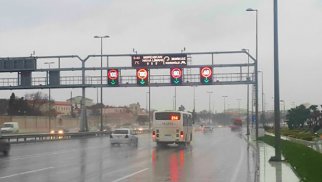 Hava Limanı yolunda bəzi zolaqlar üzrə sürət həddi endirilib