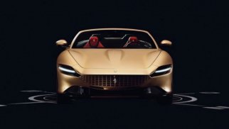 "Ferrari" ağac və qumdan komponentləri olan unikal "Roma Spider"i təqdim etdi