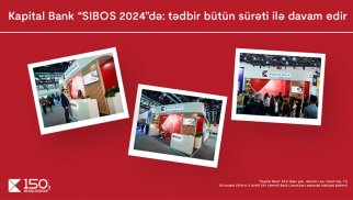 Kapital Bank “SIBOS 2024”-də: tədbir bütün sürəti ilə davam edir ®