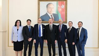 Prezident İlham Əliyev İsrail İqtisadi Forumunun həmtəsisçisi və idarə heyətinin üzvünü qəbul edib