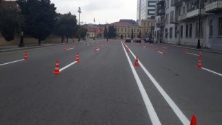 Bakının mərkəzi küçələrindən birində hərəkət məhdudlaşdırılacaq