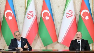 İran Prezidentinin Azərbaycana rəsmi səfəri başa çatdı (FOTO)