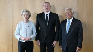 İlham Əliyevin Tiranada Avropa İttifaqı Şurası və Avropa Komissiyasının prezidentləri ilə görüşü olub
