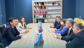 Milli Depozit Mərkəzi ilə Qazaxıstan Fond Birjası arasında görüş keçirilib