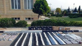 Azərbaycana qanunsuz yolla 92 mindən çox siqaret gətirildi (FOTO)