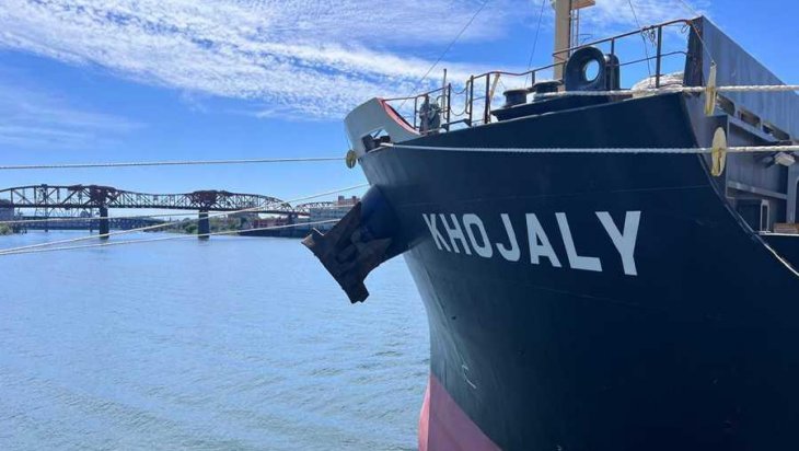 ABŞ limanına Azərbaycan bayrağı altında ilk gəmi yan alıb