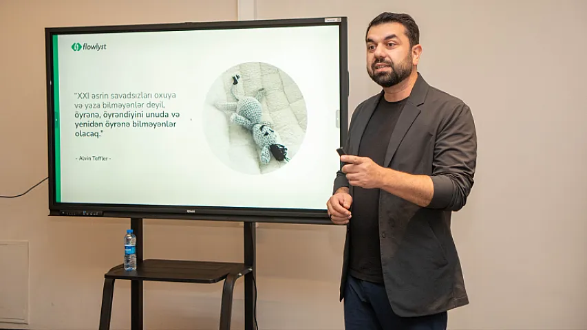 20 ildir ABŞ-də yaşayan azərbaycanlı süni intellekt mütəxəssisi Bakıda seminar verdi