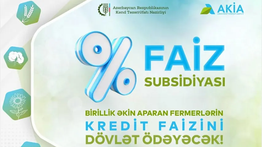 Fermerlərin kredit faizlərini dövlət ödəyəcək