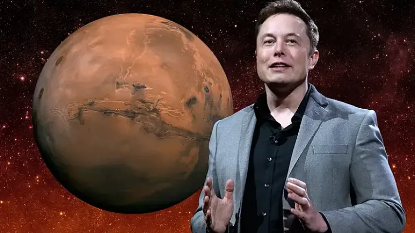 İlon Mask Mars planına görə 1 milyard "SpaceX" səhmi qazana bilər