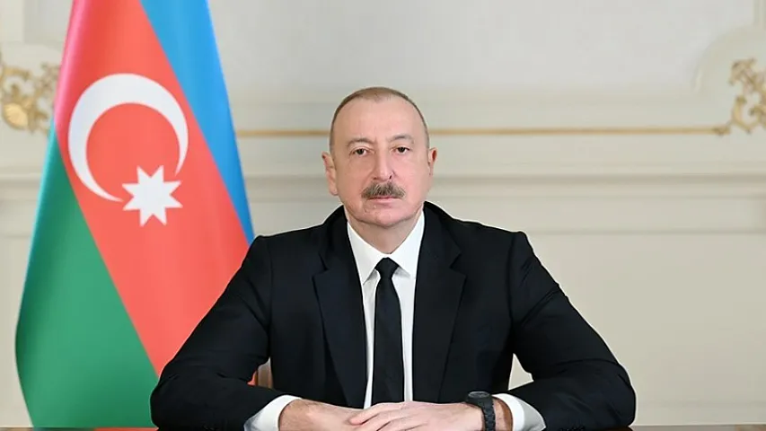 İlham Əliyev Şuşada keçirilən beynəlxalq konfransın iştirakçılarına müraciət ünvanlayıb