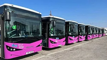 Bakıda daha bir marşrutda bütün avtobuslar yenilənir