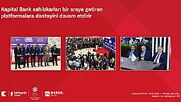 Kapital Bank sahibkarları bir araya gətirən platformalara dəstəyini davam etdirir