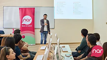 “Nar” Gəncədə tələbələr üçün marketinq və karyera təlimləri təşkil edib