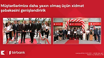Kapital Bank 116 filial, 51 şöbə və 1274 ATM ilə ölkənin ən böyük xidmət şəbəkəsinə malik bankıdır