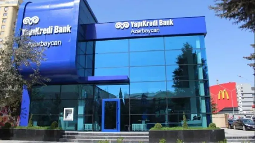 "Yapı Kredi Bank"ın faiz gəlirləri artıb, xalis mənfəəti isə 1,9% azalıb