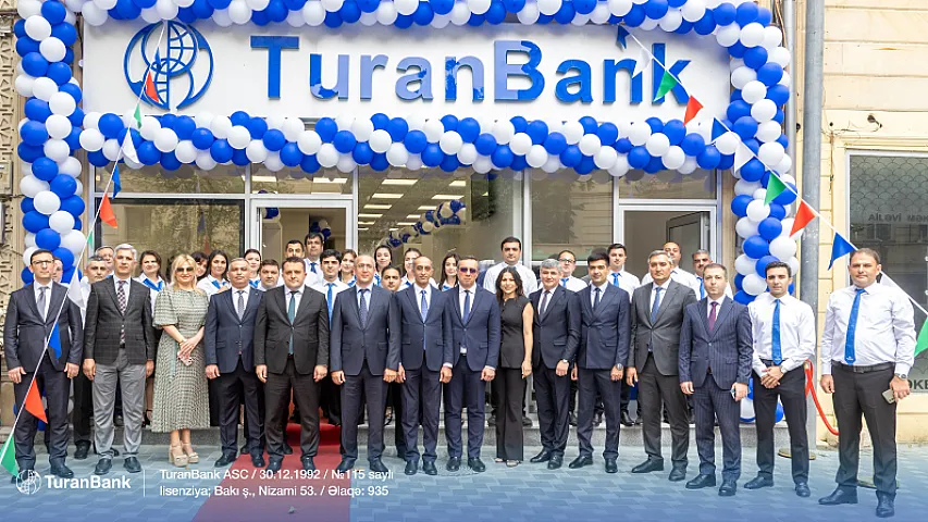 TuranBank-ın Gəncə filialı artıq yeni ünvanda
